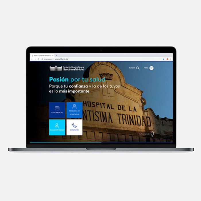 Nueva web de Fundación Hospital General Santísima Trinidad