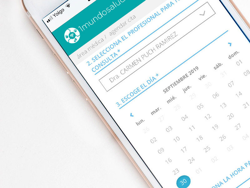 1 Mundo Salud, más de 20 especialidades médicas en consulta online 1 Mundo Salud, más de 20 especialidades médicas en consulta online